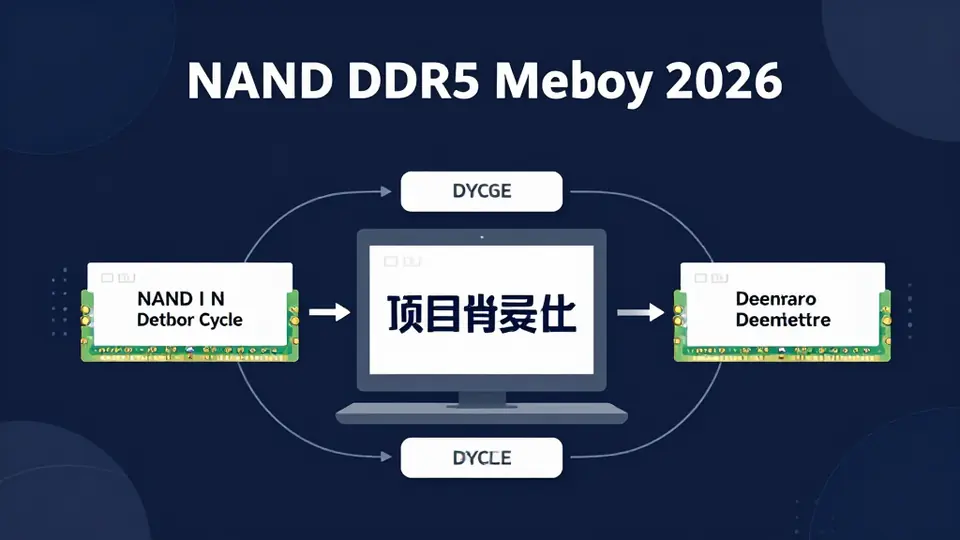 NAND/DDR5 库存周期：H2 2026 谁先复苏？存储半导体的 K 型分化